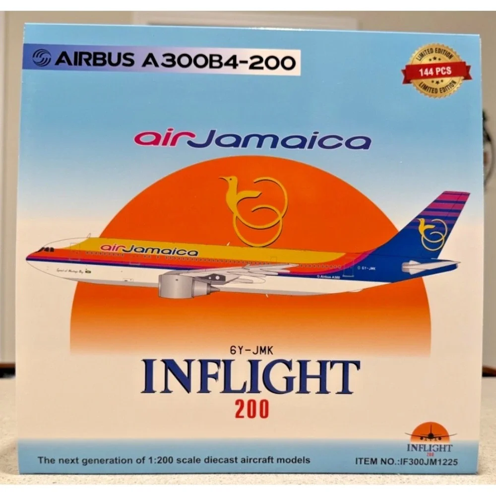 AIR JAMAICA/A300B4/6Y-JMK/1:200 /INFLIGHT/IF300JM1225/NEW/70040826